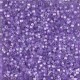 Miyuki delica Beads 11/0 - Silk inside dyed lilac ab DB-1868